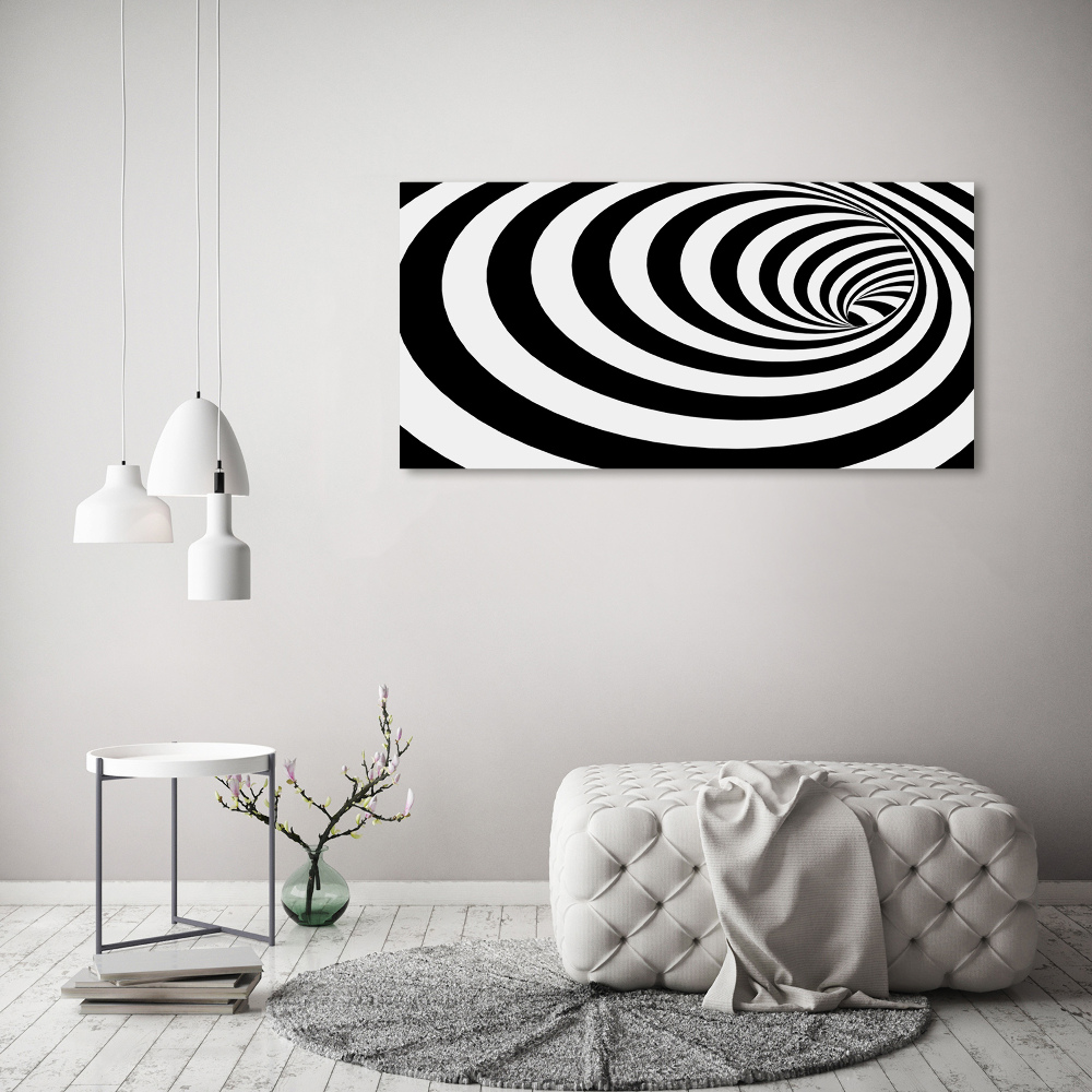 Tableau photo sur toile Spirale rayée