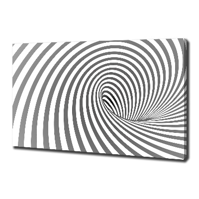 Tableau mural sur toile Spirale rayée