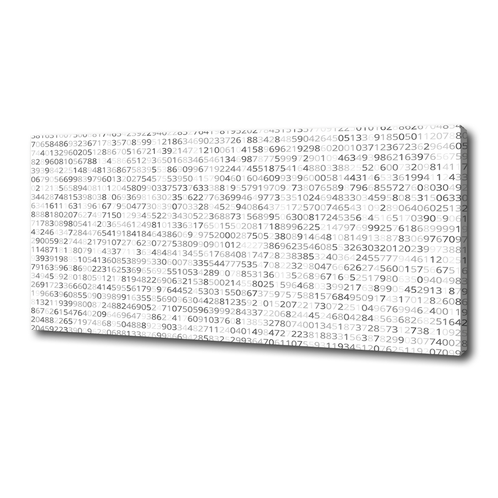 Tableau mural sur toile Code binaire