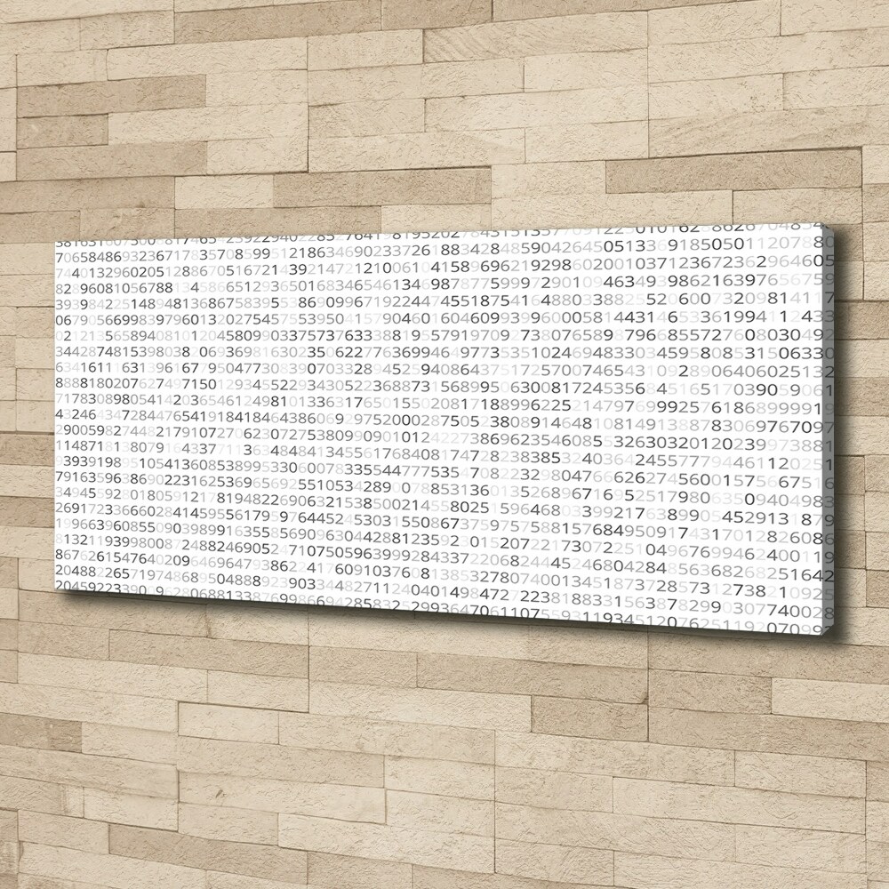 Tableau mural sur toile Code binaire