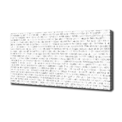 Tableau mural sur toile Code binaire