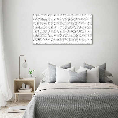 Tableau mural sur toile Code binaire