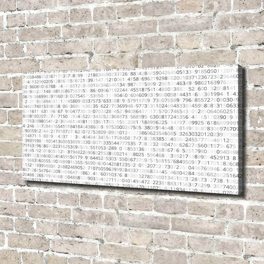 Tableau mural sur toile Code binaire