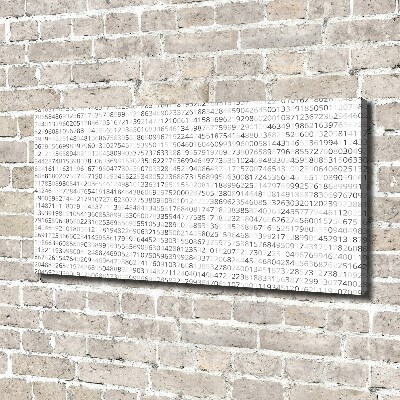 Tableau mural sur toile Code binaire