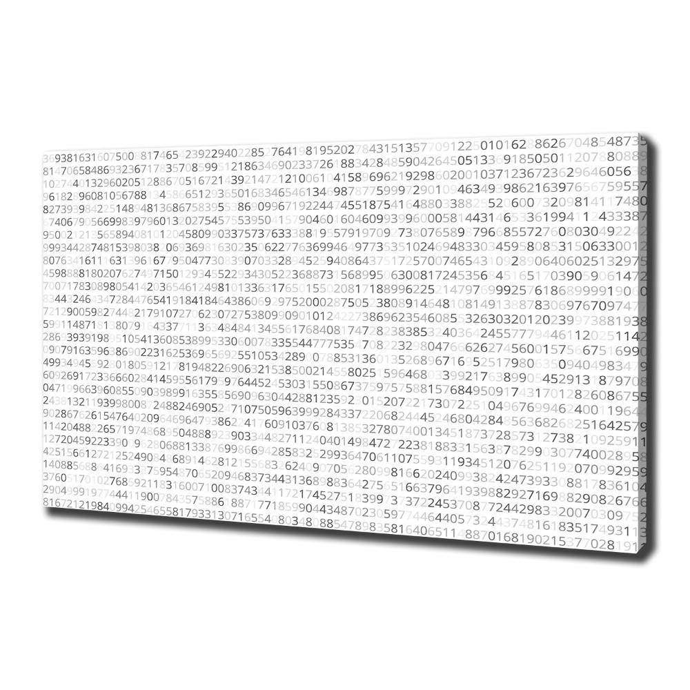 Tableau mural sur toile Code binaire