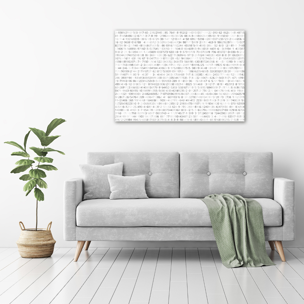 Tableau mural sur toile Code binaire