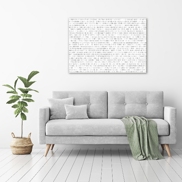 Tableau mural sur toile Code binaire