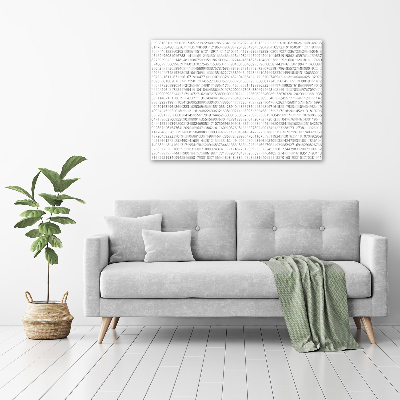 Tableau mural sur toile Code binaire