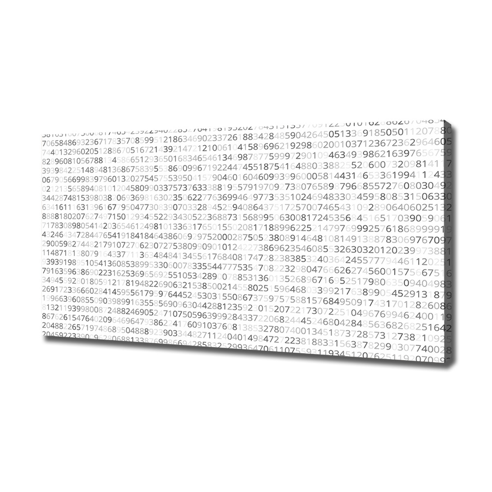 Tableau mural sur toile Code binaire