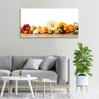 Tableau sur toile Fruits et légumes