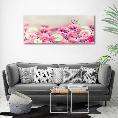 Tableau mural sur toile Fleurs d'églantier