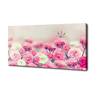 Tableau mural sur toile Fleurs d'églantier