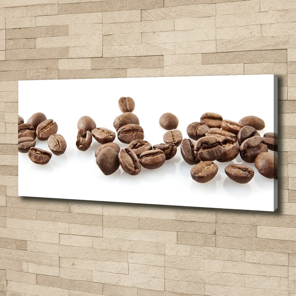 Tableau toile imprimée Grains de café