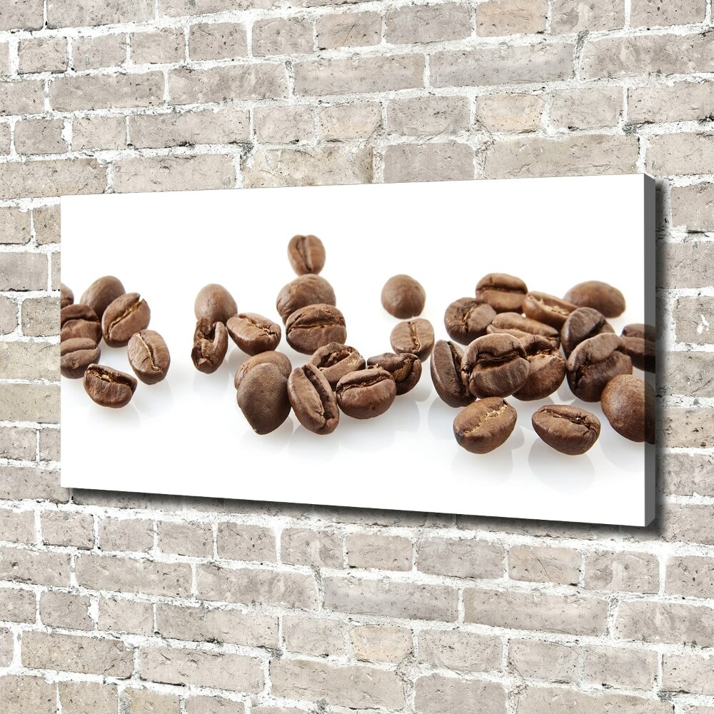 Tableau toile imprimée Grains de café