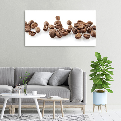 Tableau toile imprimée Grains de café