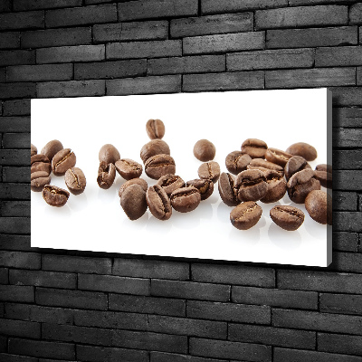 Tableau toile imprimée Grains de café