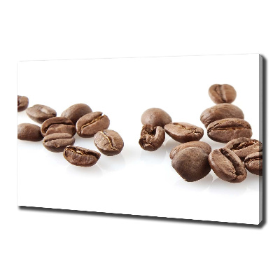 Tableau toile imprimée Grains de café