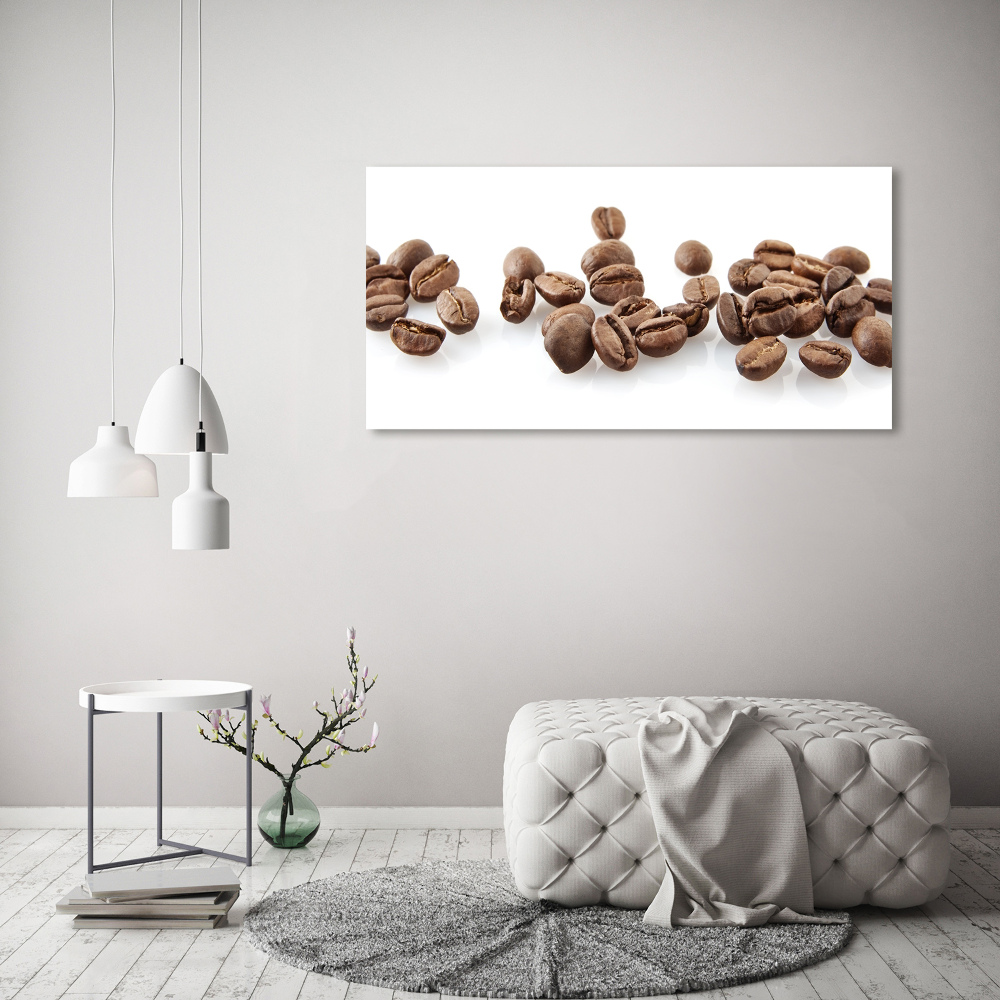 Tableau toile imprimée Grains de café