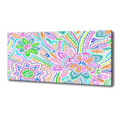 Tableau mural sur toile Une multitude de fleurs