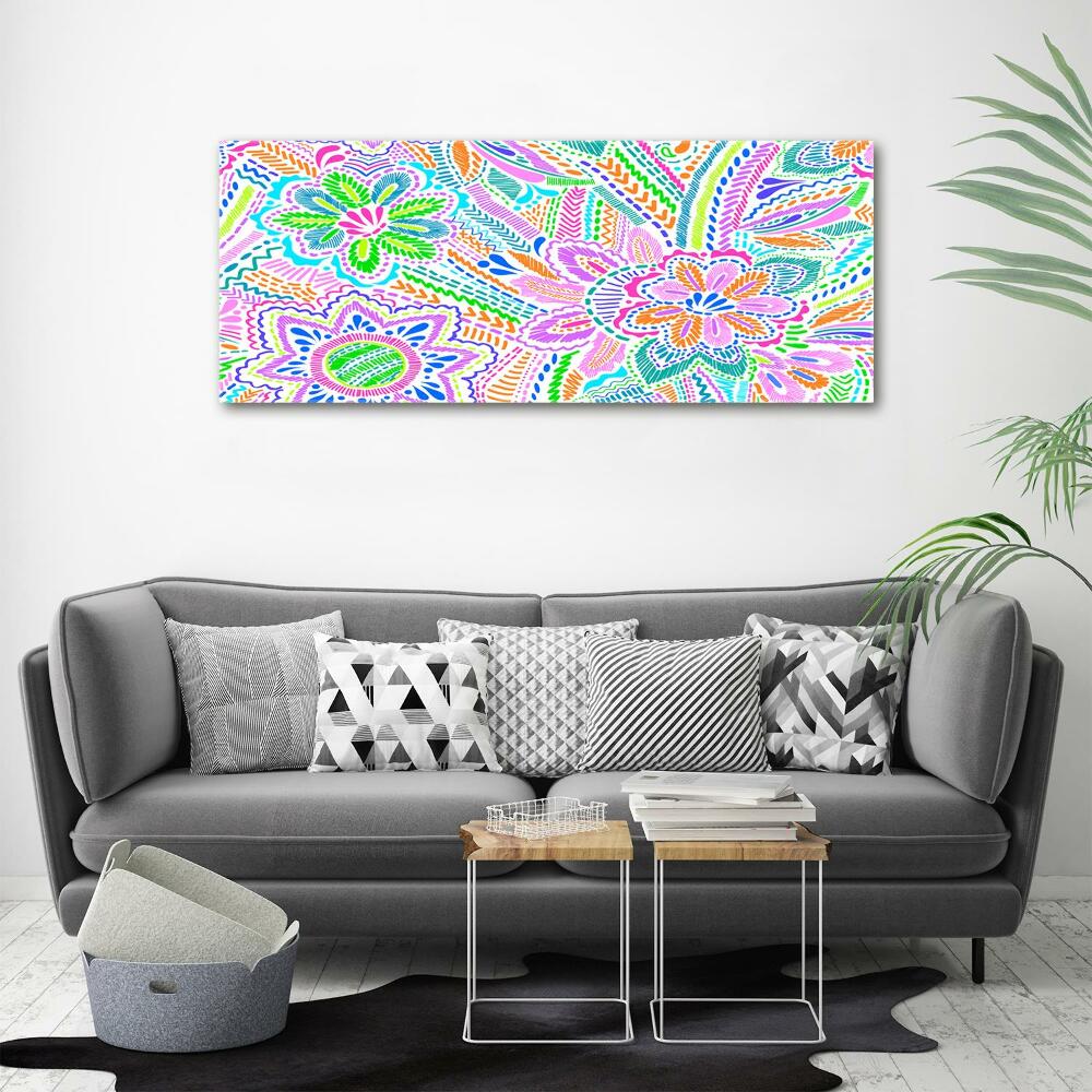 Tableau mural sur toile Une multitude de fleurs