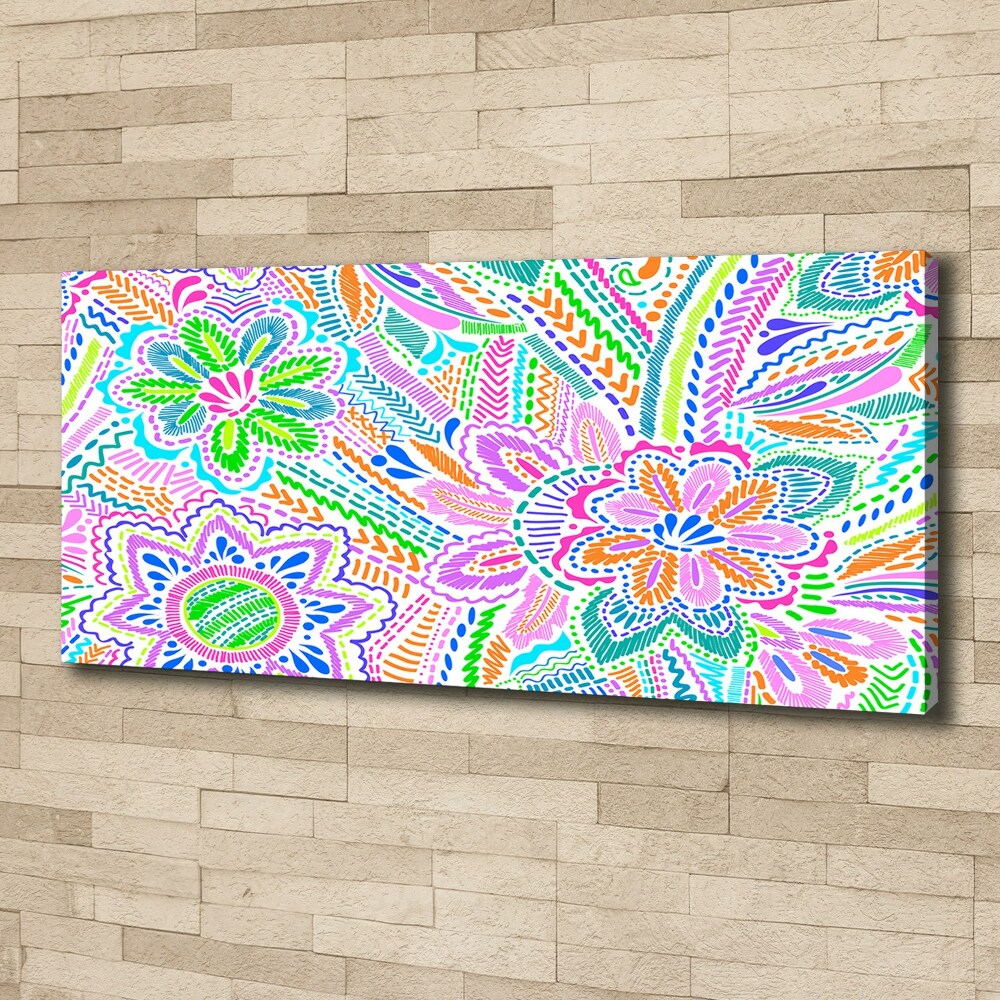 Tableau mural sur toile Une multitude de fleurs