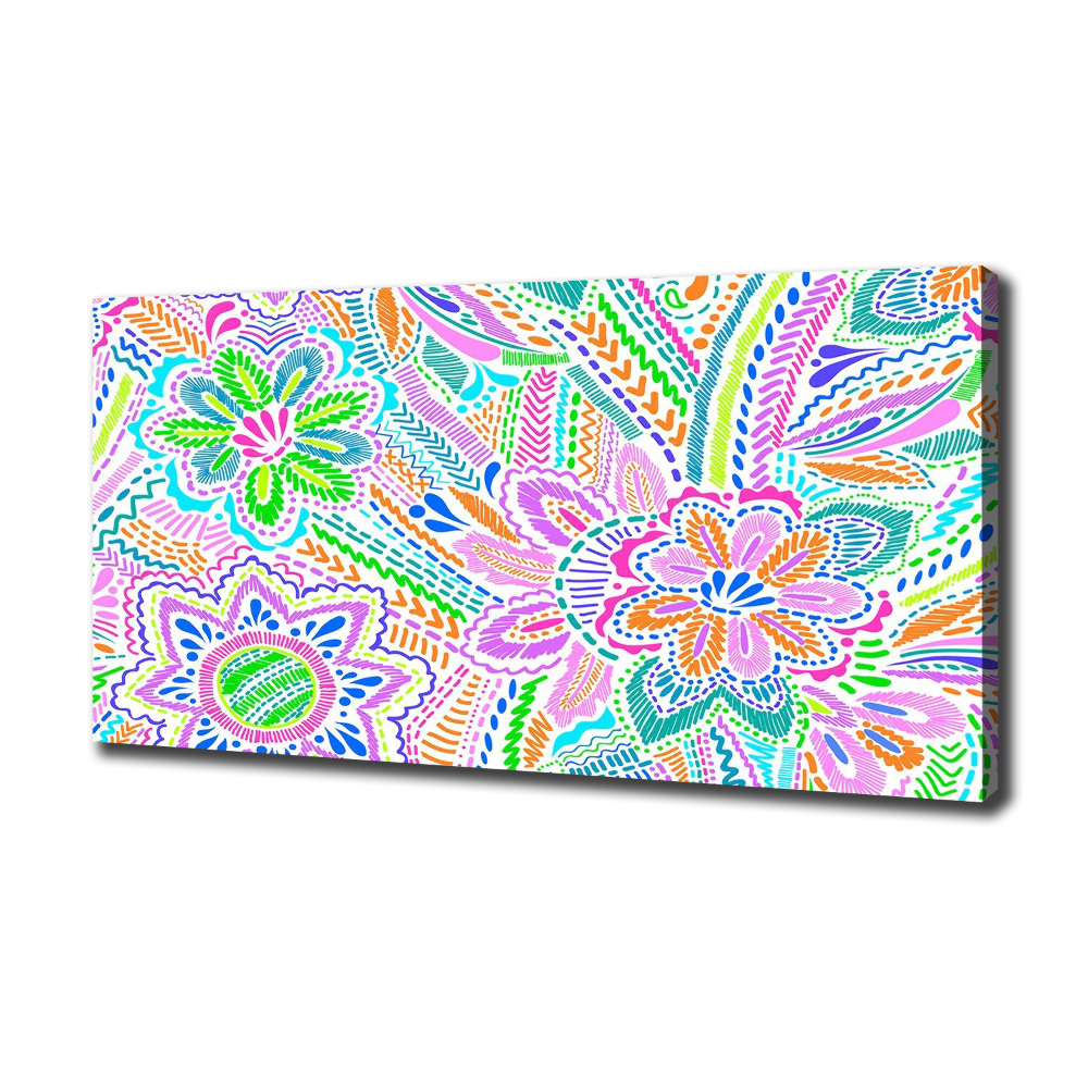 Tableau mural sur toile Une multitude de fleurs