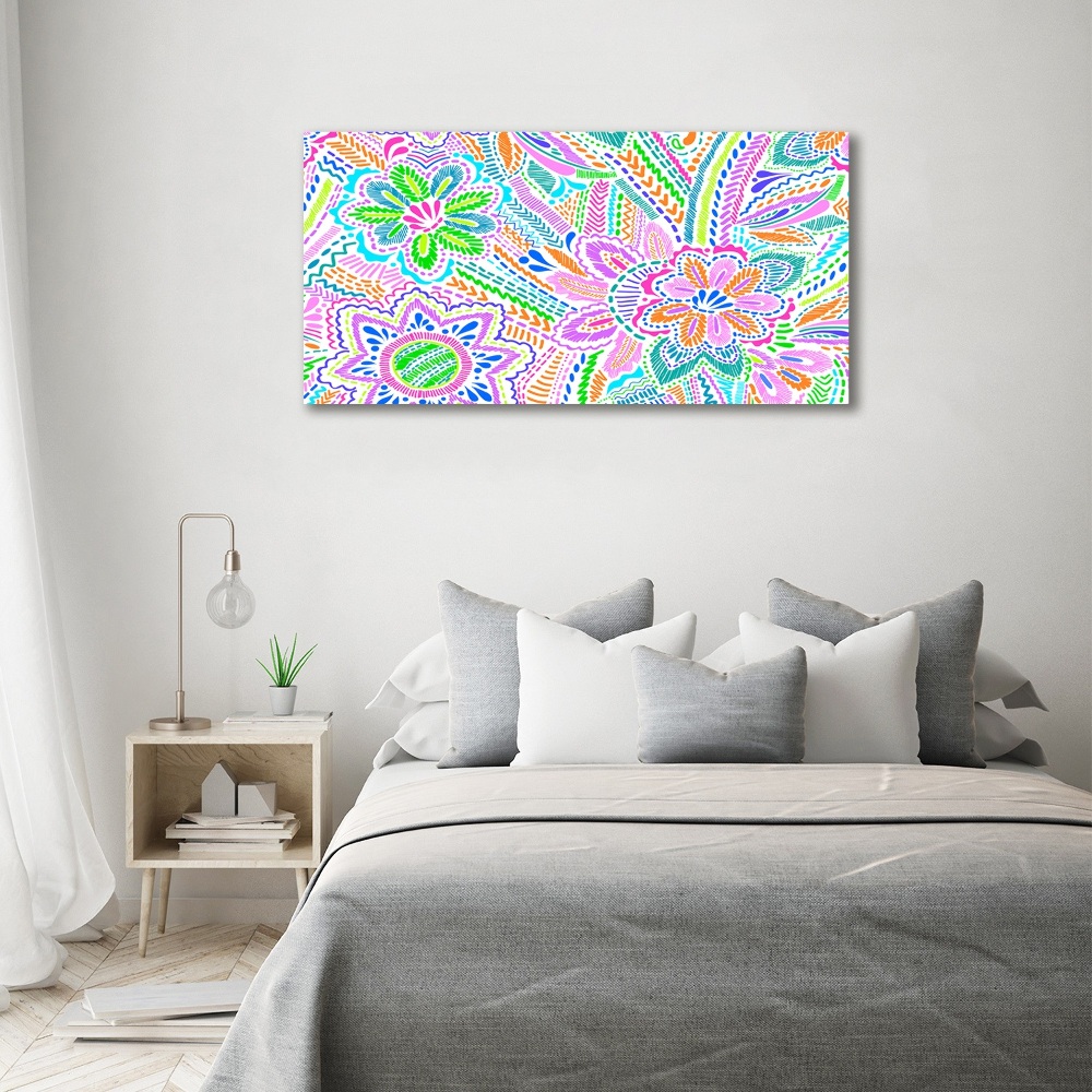 Tableau mural sur toile Une multitude de fleurs