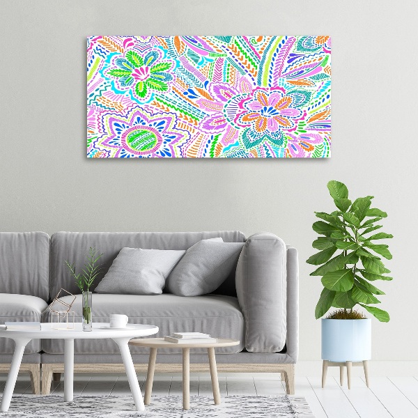 Tableau mural sur toile Une multitude de fleurs
