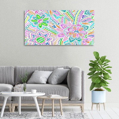 Tableau mural sur toile Une multitude de fleurs