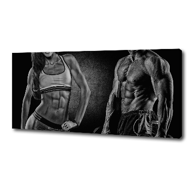 Tableau mural sur toile Construction musculaire