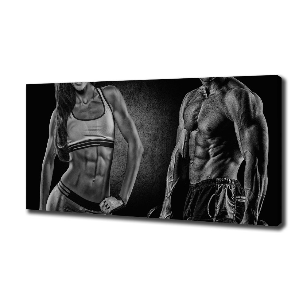 Tableau mural sur toile Construction musculaire