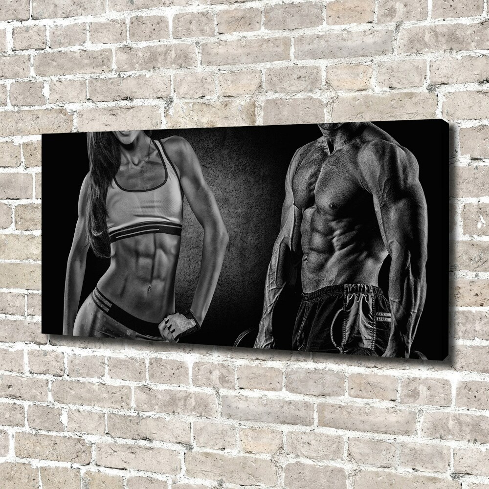 Tableau mural sur toile Construction musculaire