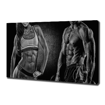 Tableau mural sur toile Construction musculaire