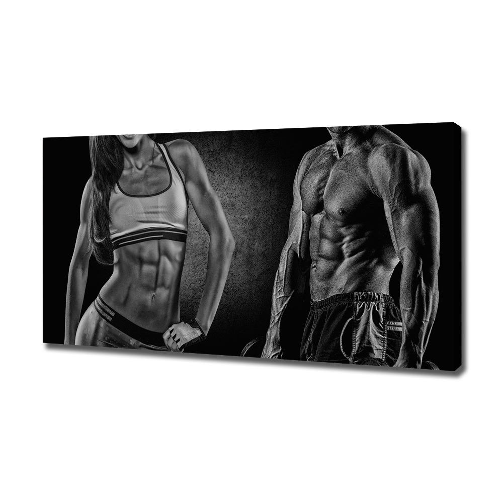 Tableau mural sur toile Construction musculaire