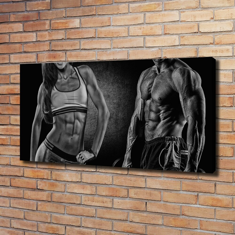 Tableau mural sur toile Construction musculaire