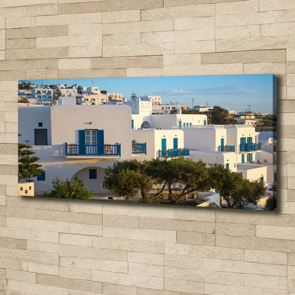 Tableau toile imprimée Mykonos Grèce