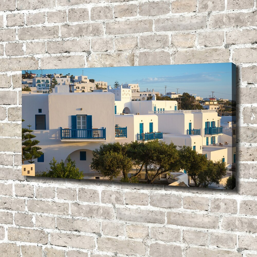 Tableau toile imprimée Mykonos Grèce