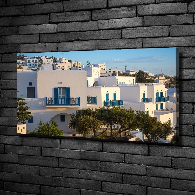 Tableau toile imprimée Mykonos Grèce