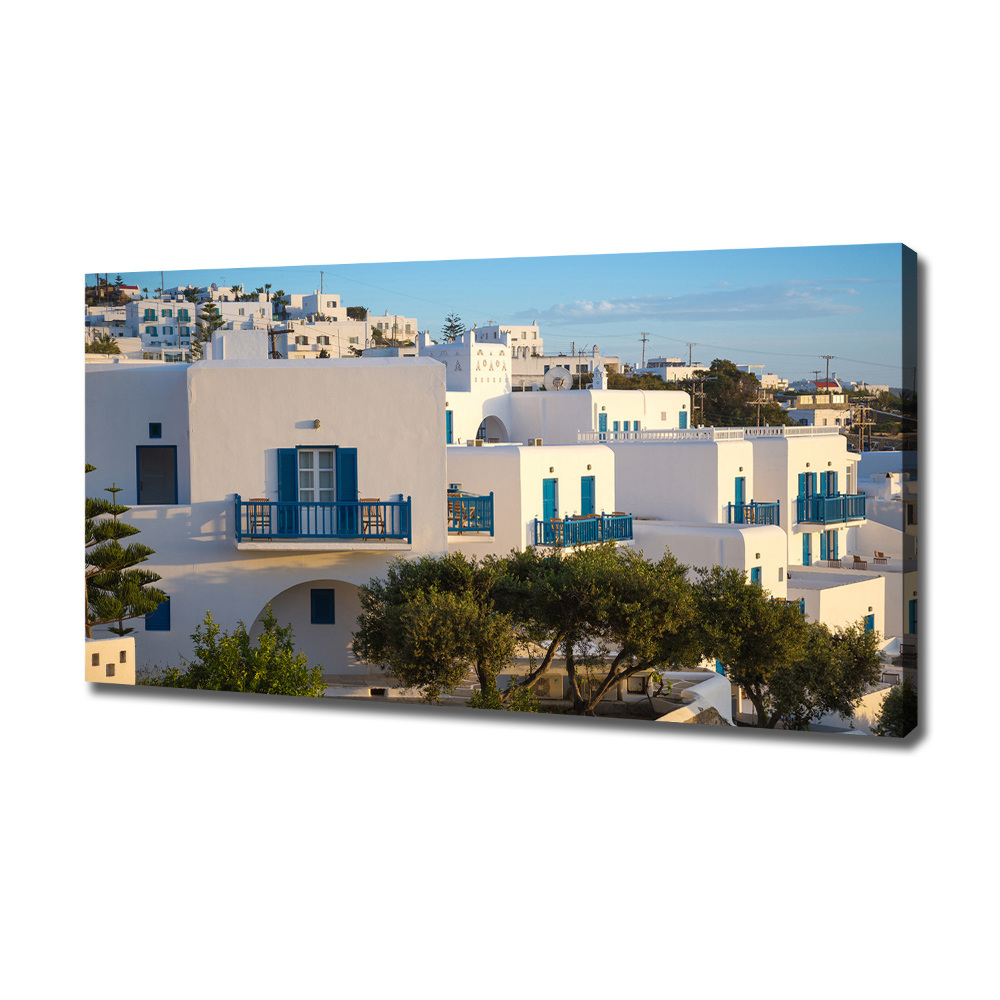 Tableau toile imprimée Mykonos Grèce