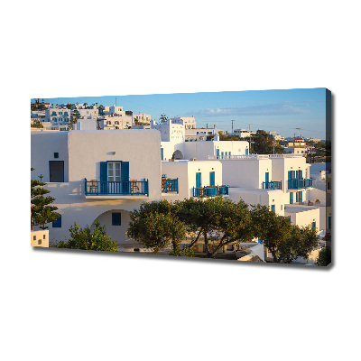 Tableau toile imprimée Mykonos Grèce