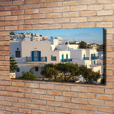 Tableau toile imprimée Mykonos Grèce