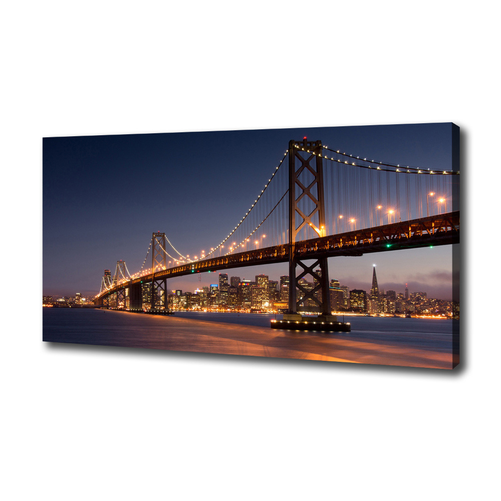 Tableau sur toile Pont de San Francisco