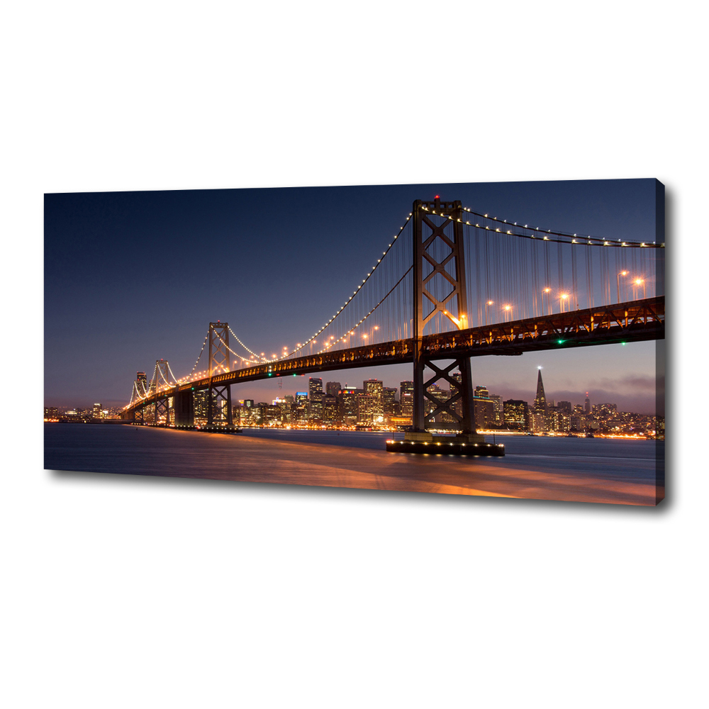 Tableau sur toile Pont de San Francisco