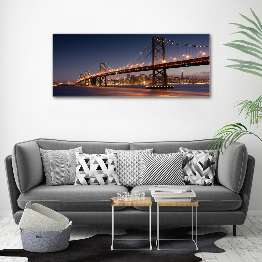 Tableau sur toile Pont de San Francisco