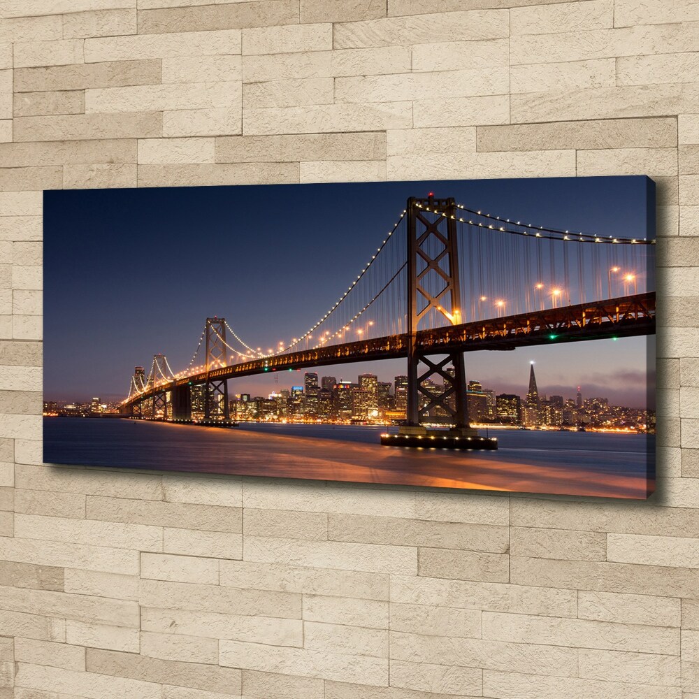 Tableau sur toile Pont de San Francisco