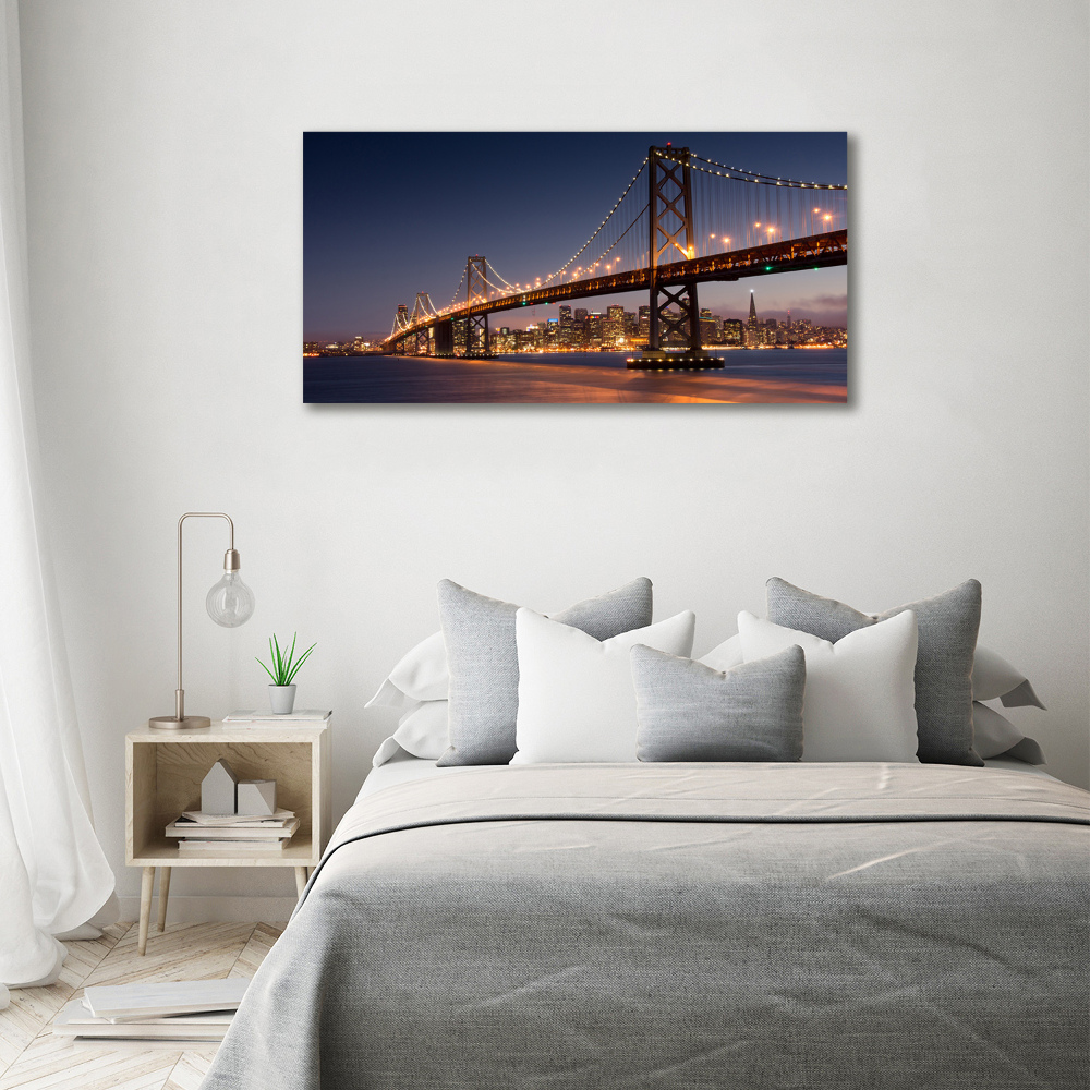 Tableau sur toile Pont de San Francisco