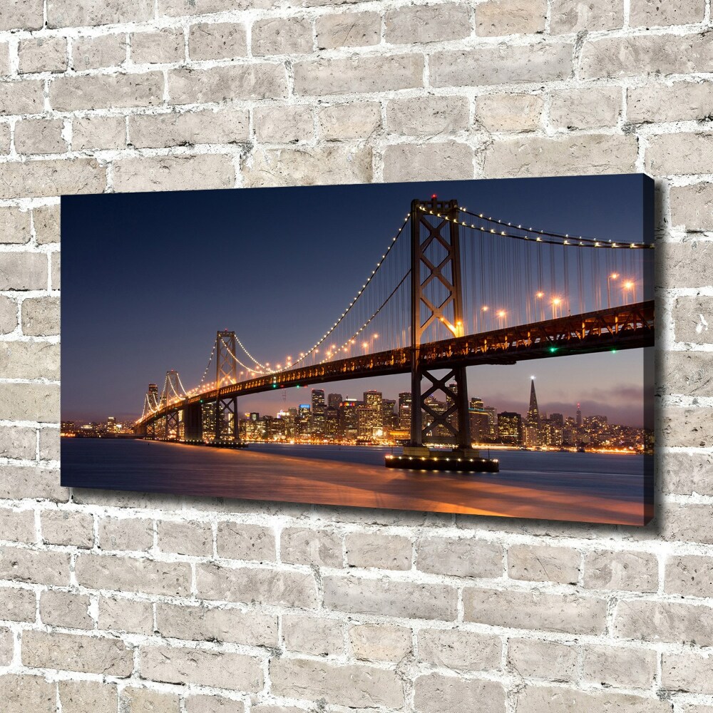 Tableau sur toile Pont de San Francisco