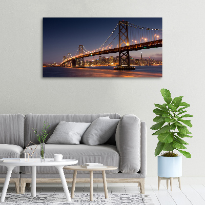 Tableau sur toile Pont de San Francisco