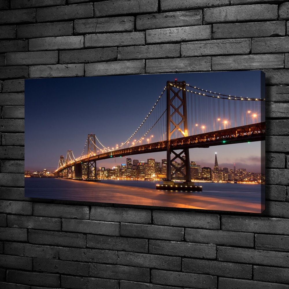 Tableau sur toile Pont de San Francisco