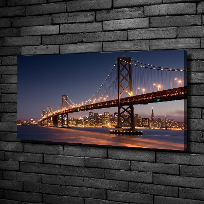 Tableau sur toile Pont de San Francisco